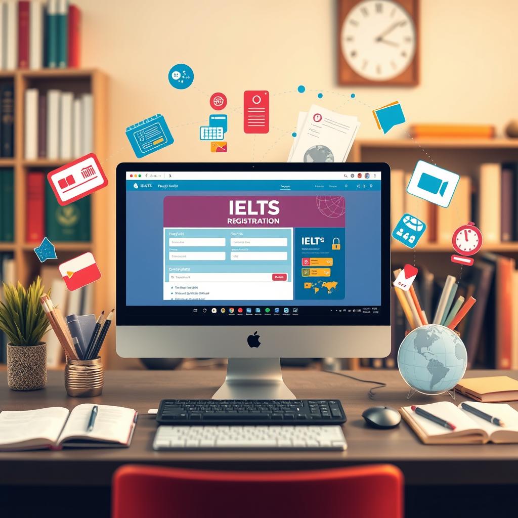 نحوه ثبت‌نام در آزمون آنلاین آیلتس