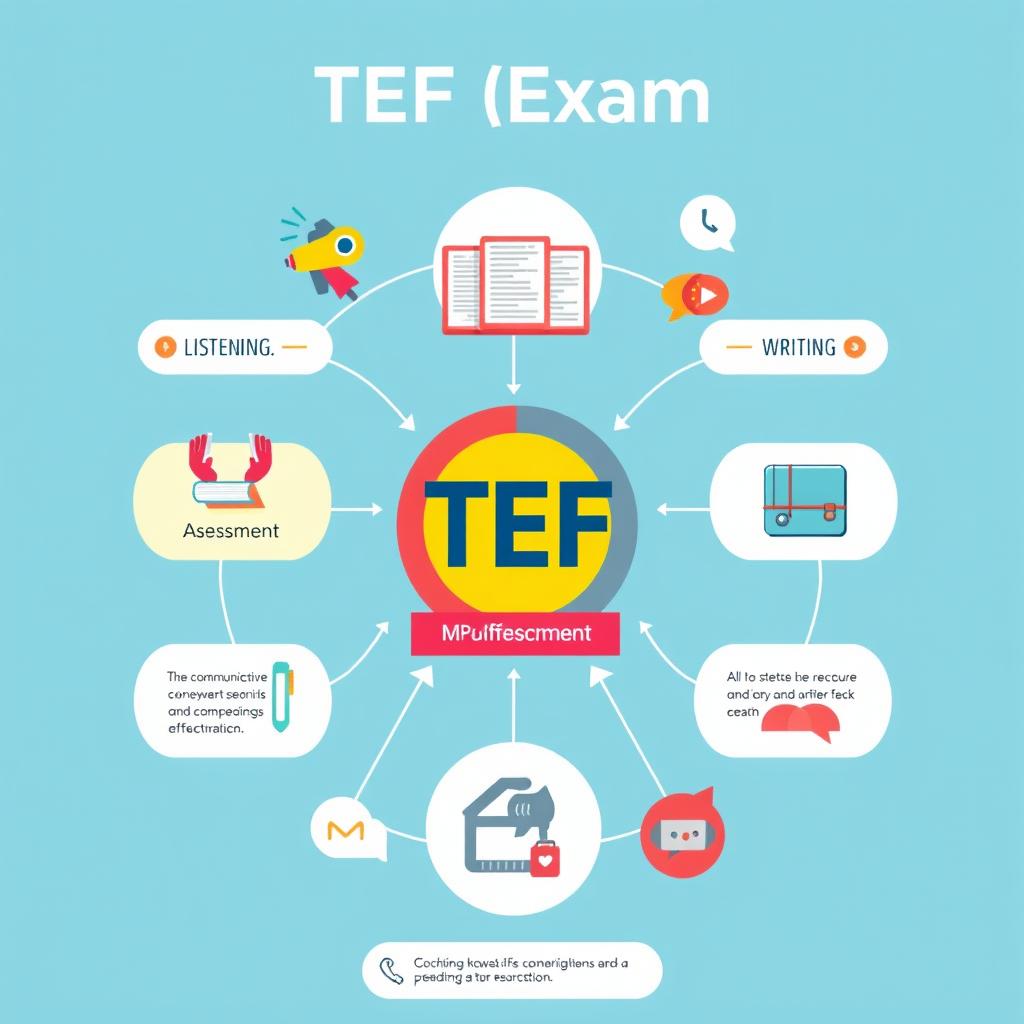 ساختار و بخش‌های مختلف آزمون TEF