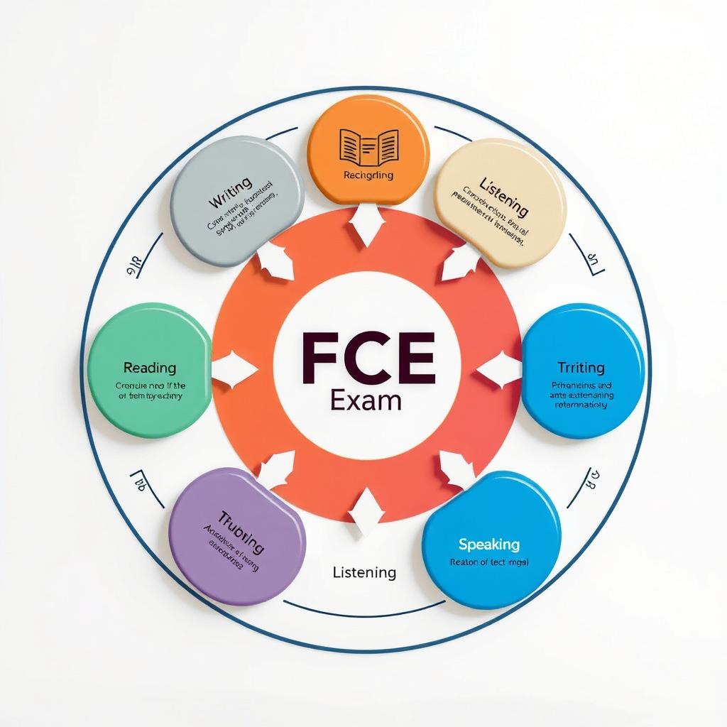 ساختار و بخشهای مختلف آزمون FCE