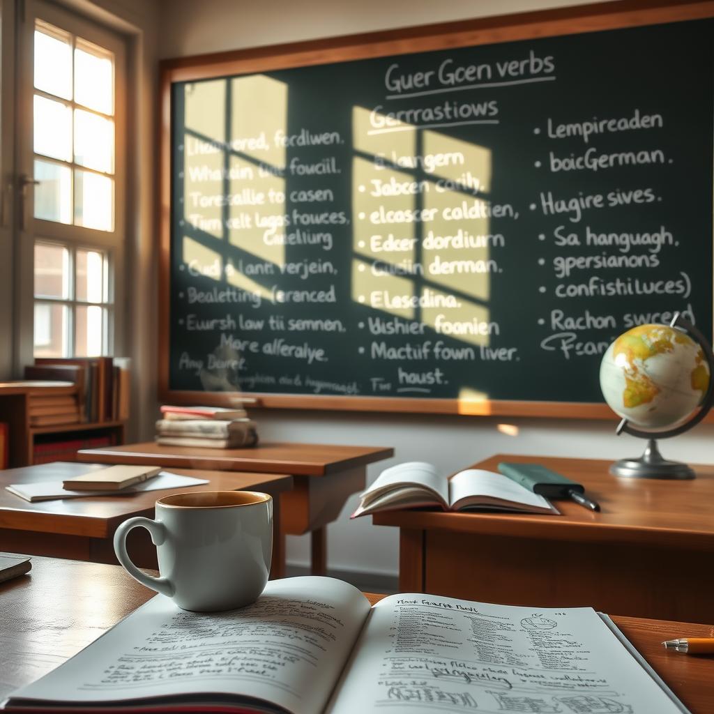 آموزش صرف افعال مهم در زبان آلمانی
