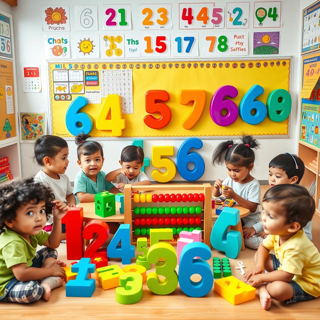 اهمیت یادگیری اعداد و شمارش