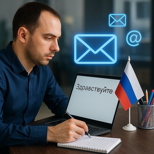 آموزش نوشتن ایمیل به زبان روسی